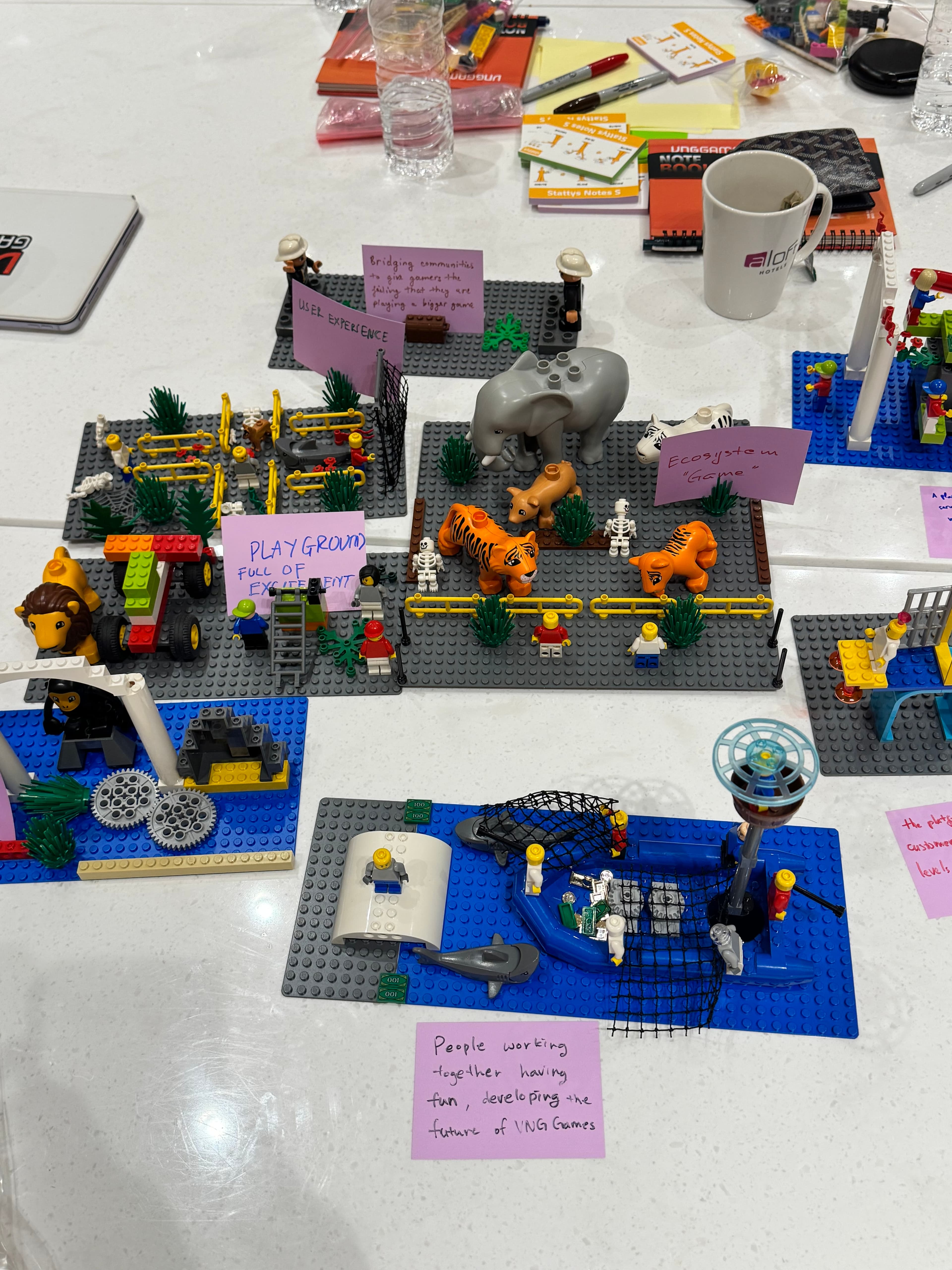 Men-Kind LEGO Serious Play workshop — full group in session