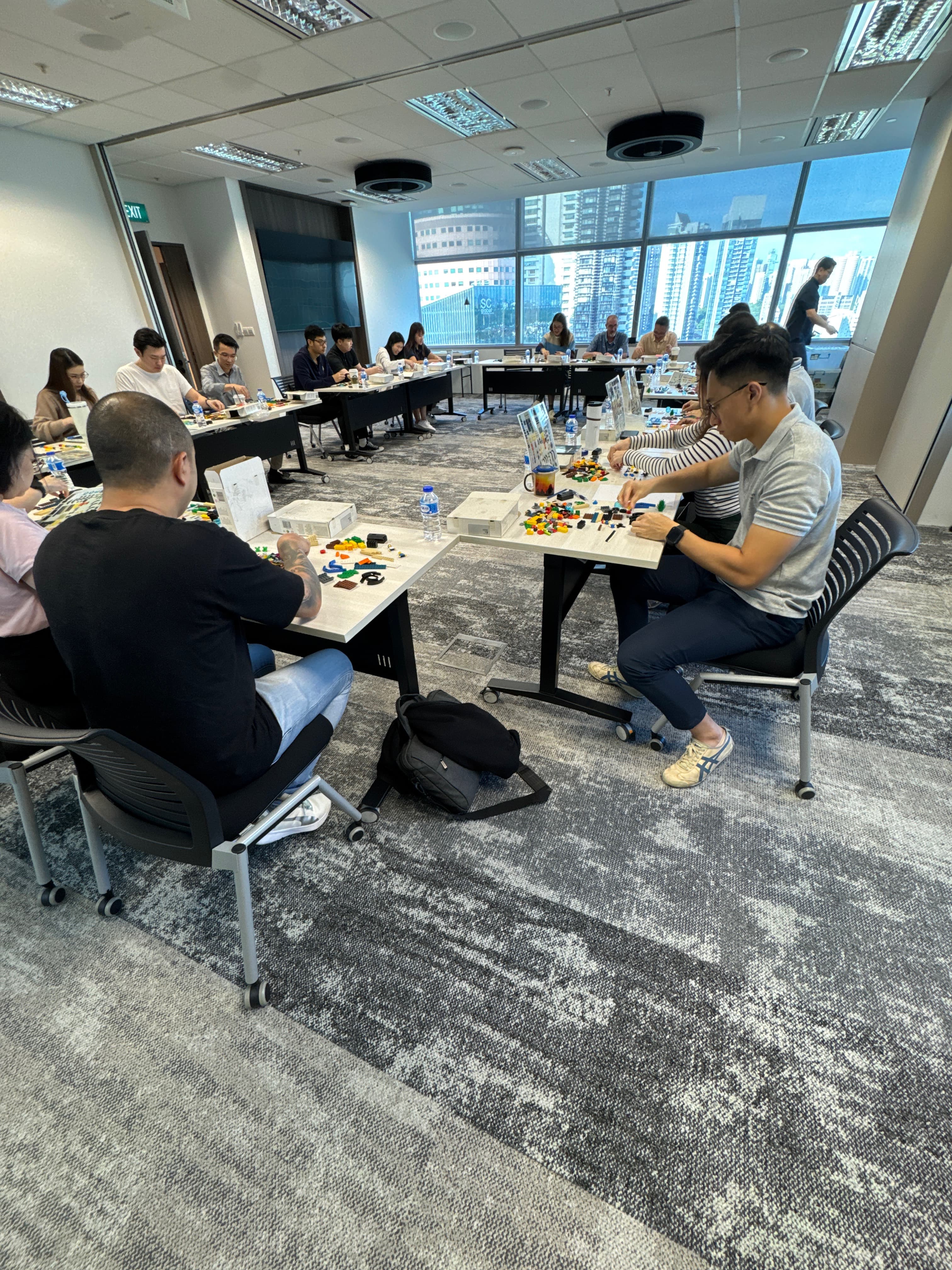 Workshop in progress — Singapore